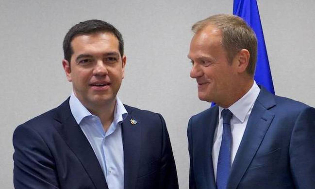 PM Tsipras to meet EU Council president Tusk on Tuesday (16/02/2016)