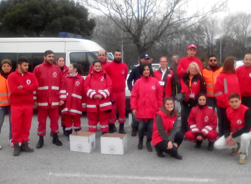 Ελληνικός Ερυθρός Σταυρός: Ανθρωπιστική βοήθεια στο τελωνείο του Προμαχώνα