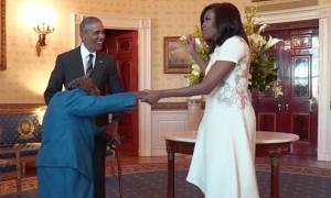 Σούπερ γιαγιά 106 ετών… χόρεψε τους Ομπάμα! (vid)