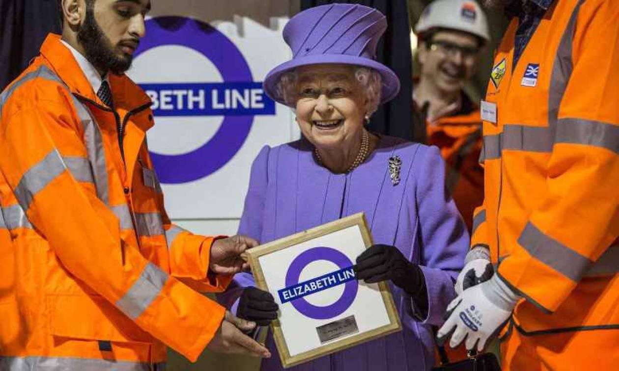 «Ελισάβετ» θα ονομαστεί η νέα γραμμή μετρό του Λονδίνου (pic)