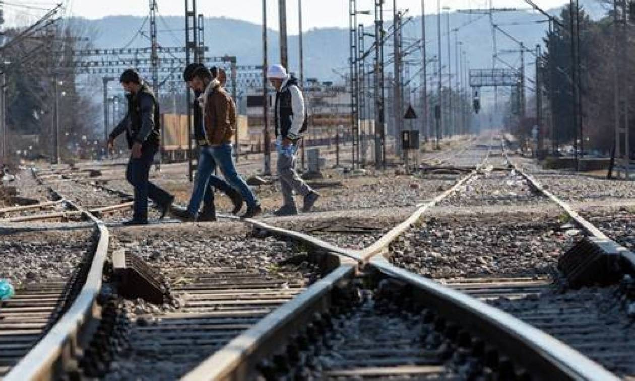 Προσφυγικό: Άνοιξε η σιδηροδρομική γραμμή στην Ειδομένη