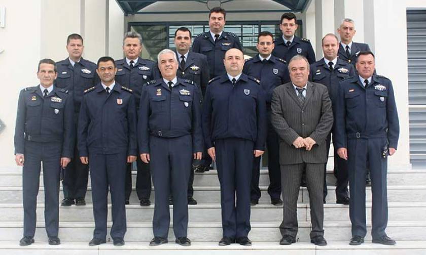 Επίσκεψη Τουρκικής στρατιωτικής αντιπροσωπείας στο ΓΕΑ και στη Σχολή Ικάρων (pics)