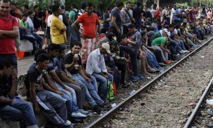 Έληξε η διαμαρτυρία των προσφύγων στις σιδηροδρομικές γραμμές στην Ειδομένη