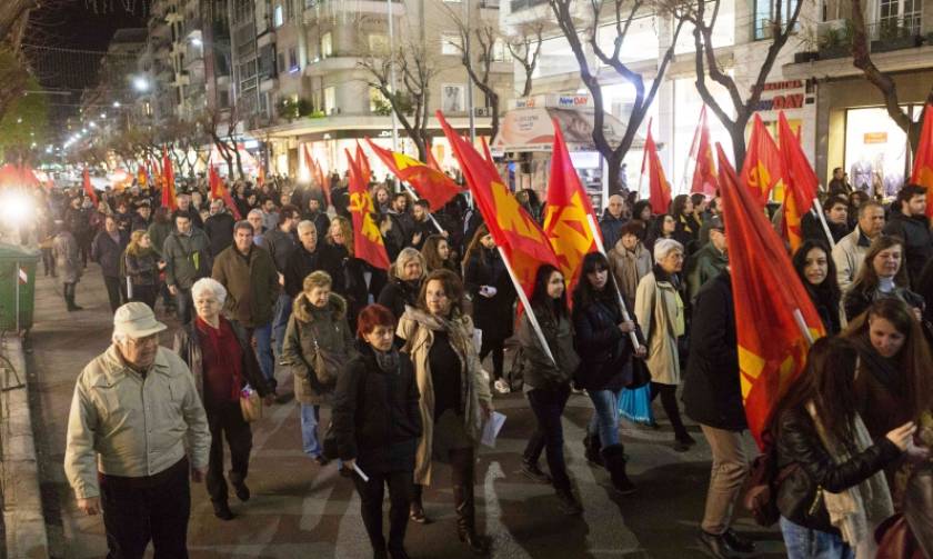 Θεσσαλονίκη: Συλλαλητήριο αλληλεγγύης προς τους πρόσφυγες (pics)