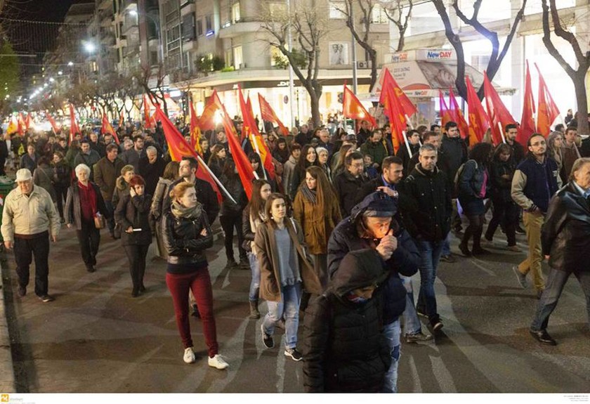 Θεσσαλονίκη: Συλλαλητήριο αλληλεγγύης προς τους πρόσφυγες (pics)