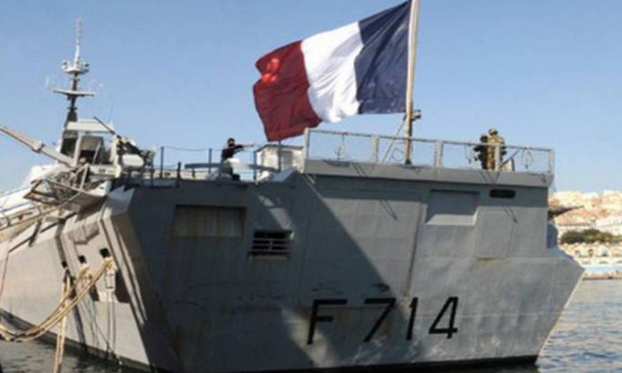 Γαλλικό πολεμικό πλοίο από την Τουλόν στο Αιγαίο