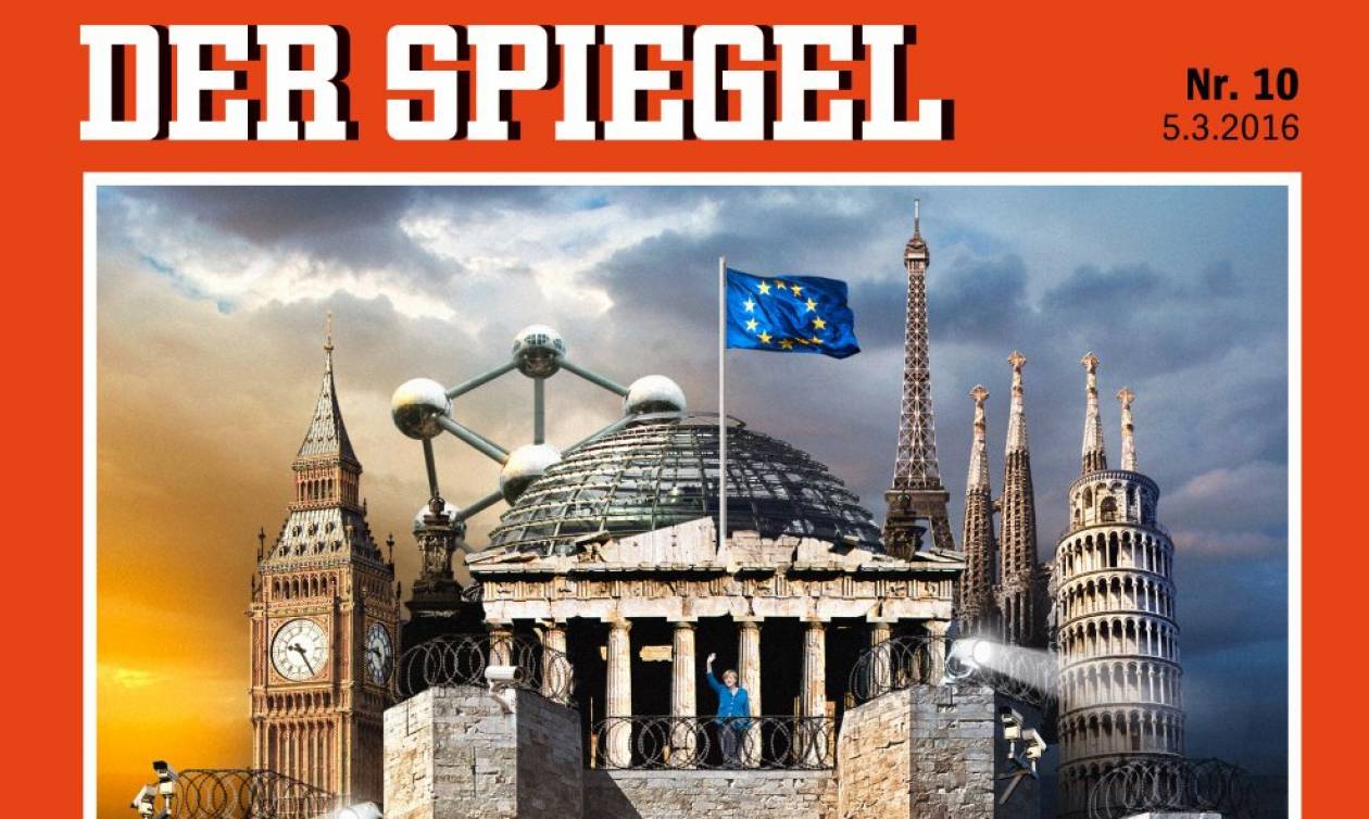Spiegel: Με πρωτοσέλιδο την Ακρόπολη στέλνει μήνυμα για το προσφυγικό