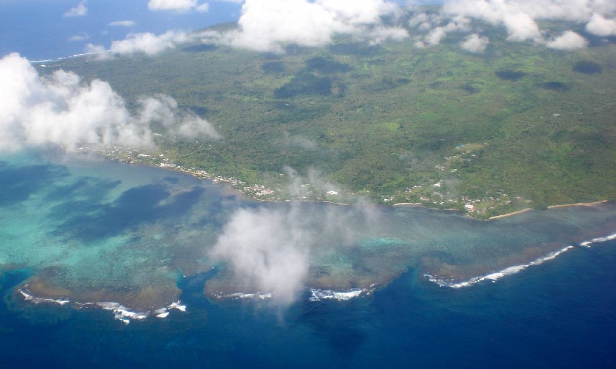 Σεισμός 6,2 βαθμών, στα ανοιχτά των νήσων Σαμόα