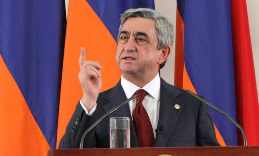 Στην Ελλάδα τη Δευτέρα (12/3) ο πρόεδρος της Αρμενίας