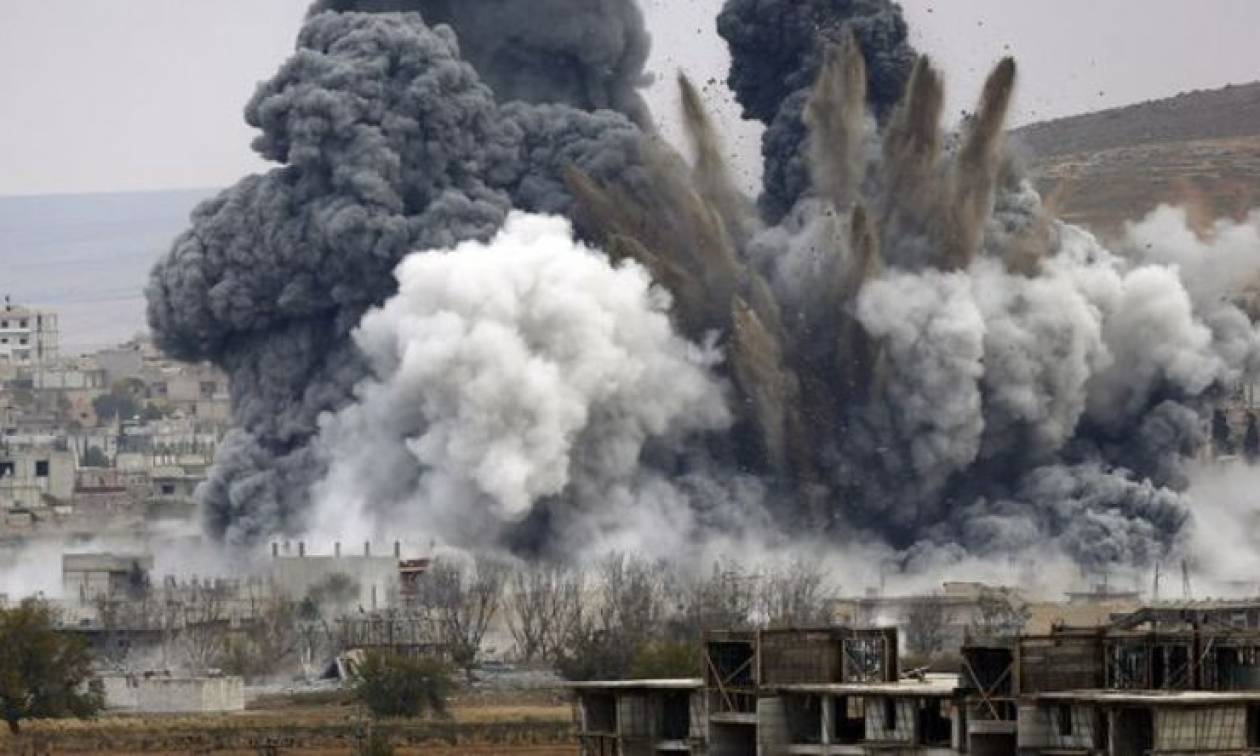 Συρία: Κατάρριψη πολεμικού αεροσκάφους από τους αντάρτες