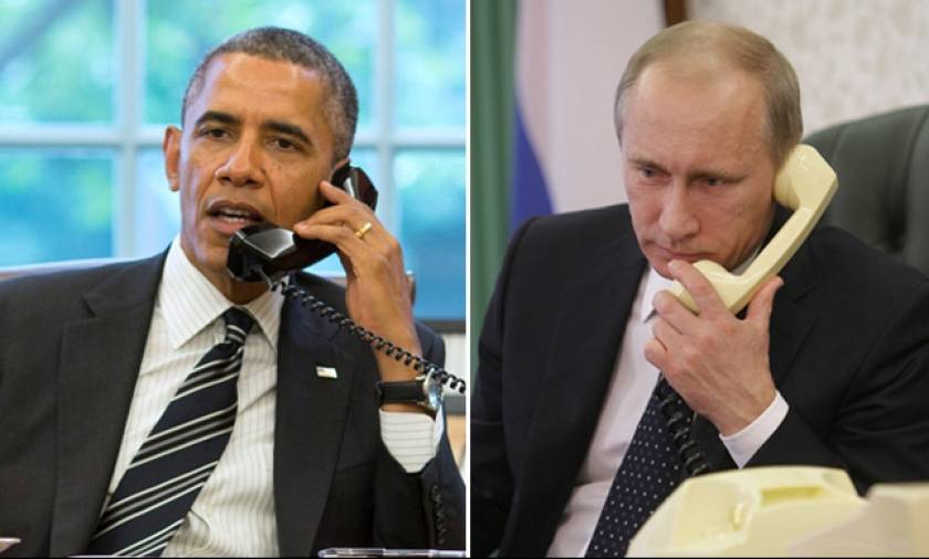 Για Συρία και Ουκρανία μίλησαν Πούτιν και Ομπάμα