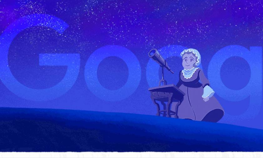 Caroline Herschel: Doodle από τη Google για τη μεγάλη αστρονόμο (videos+photos)