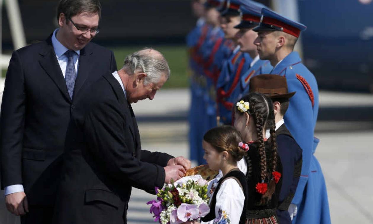 Σερβία: Τον ενθουσιασμό του από την επίσκεψή του στη χώρα εξέφρασε ο πρίγκιπας Κάρολος