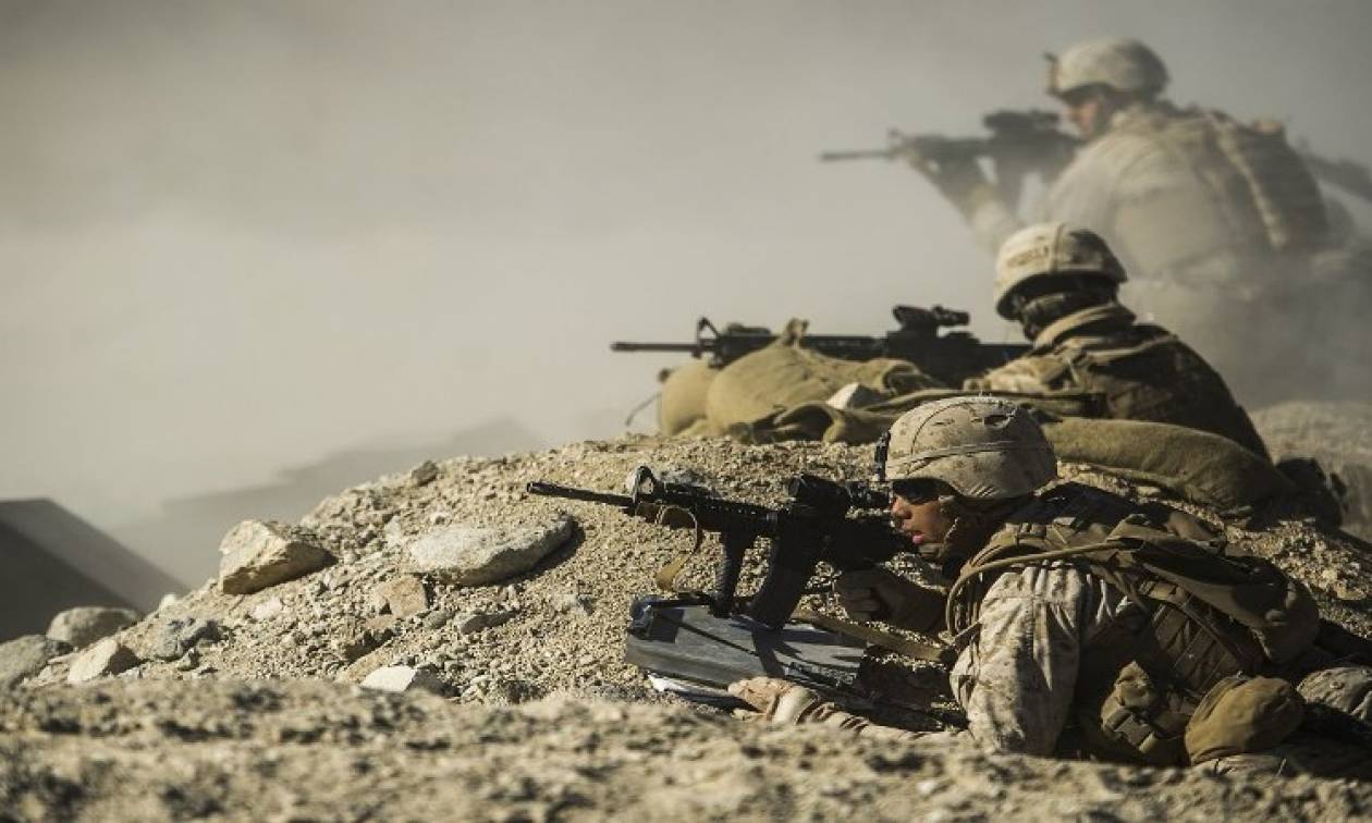 Ομάδα Αμερικανών πεζοναυτών ταχείας επέμβασης ρίχνεται στη μάχη κατά του ISIS