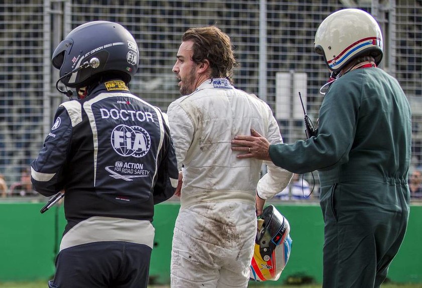 Τα τρομακτικό ατύχημα του Αλόνσο της Formula 1 σε εικόνες
