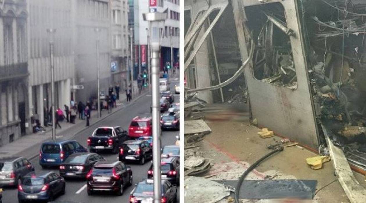 Βρυξέλλες: Εκρήξεις σε δύο σταθμούς του Μετρό - Τουλάχιστον 20 νεκροί