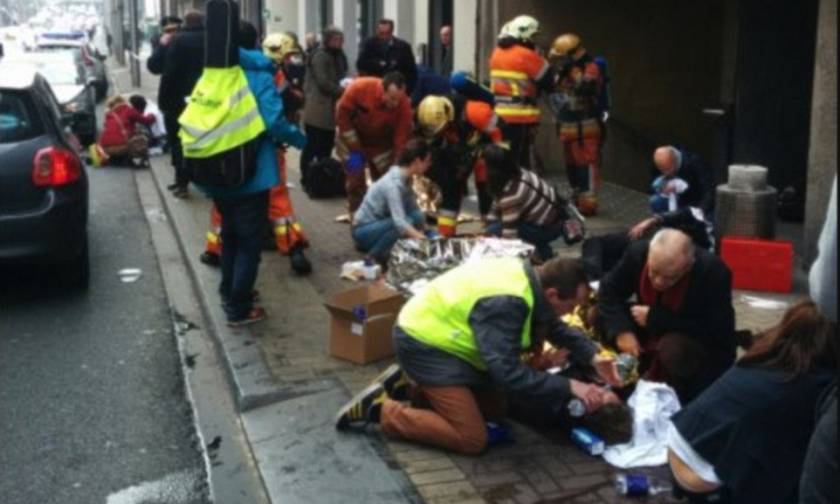 Εκρήξεις Βρυξέλλες: Πληροφορίες για δέκα νεκρούς στις εκρήξεις του μετρό