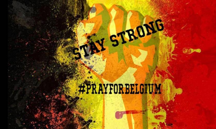 Τρομοκρατικές επιθέσεις Βρυξέλλες: Παγκόσμιος θρήνος με το #prayforbelgium