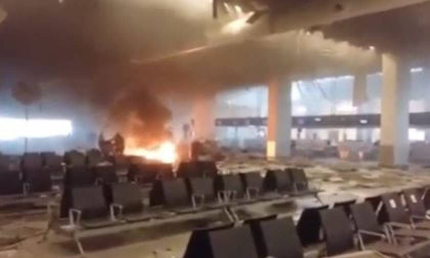 Νέα βίντεο λίγο μετά την έκρηξη στο αεροδρόμιο των Βρυξελλών: Συντρίμμια, αίμα και ουρλιαχτά τρόμου