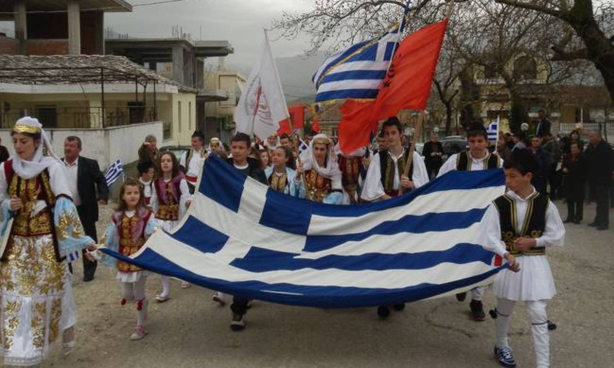 Αλβανία:Με λαμπρότητα γιόρτασαν φέτος οι Έλληνες της Αλβανίας την επέτειο της επανάστασης