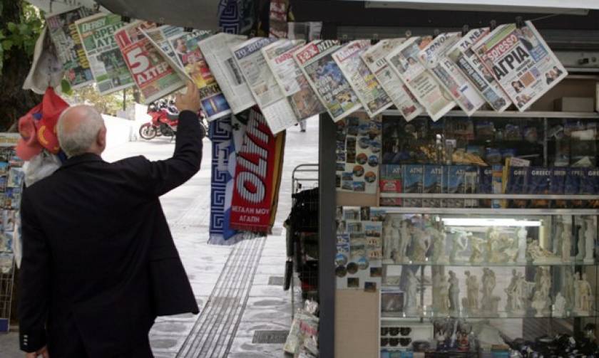 Πτώση της κυκλοφορίας των εφημερίδων τον Φεβρουάριο του 2016