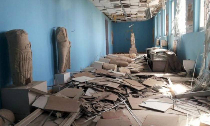 Syria civil war: Palmyra damage in pictures
