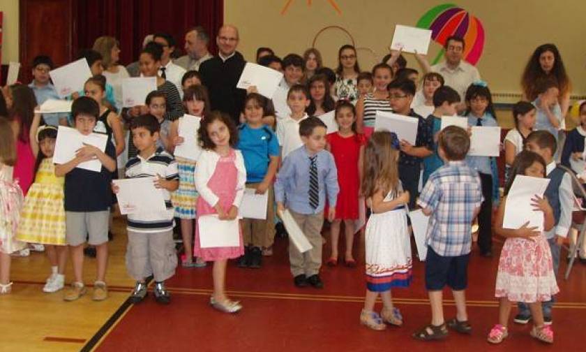 Εορτασμός της 25ης Μαρτίου στο σχολείο της Τζαμέικας στη Νέα Υόρκη