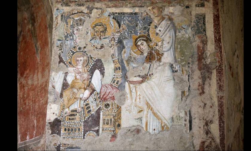 Santa Maria Antiqua: Mια εκκλησία στη Ρώμη με Βυζαντινές τοιχογραφίες