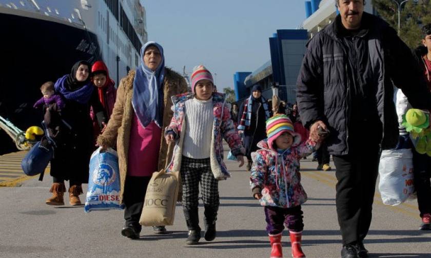 Πειραιάς: Σε 4616 ανέρχονται οι πρόσφυγες και μετανάστες στο λιμάνι