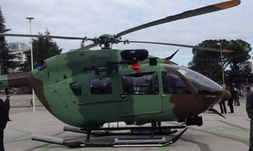 Στρατιωτικό ελικόπτερο συνετρίβη στην Αλβανία