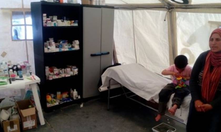 Υπηρεσίες υγείας από τον Ερυθρό Σταυρό σε Κέντρα Φιλοξενίας προσφύγων