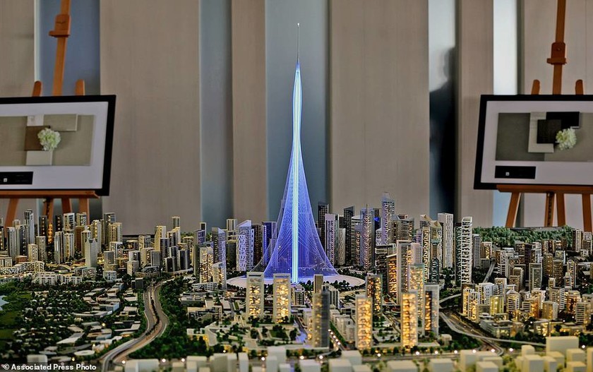 Εντυπωσιακές εικόνες: Στα σκαριά ο ψηλότερος ουρανοξύστης του κόσμου στο Ντουμπάι
