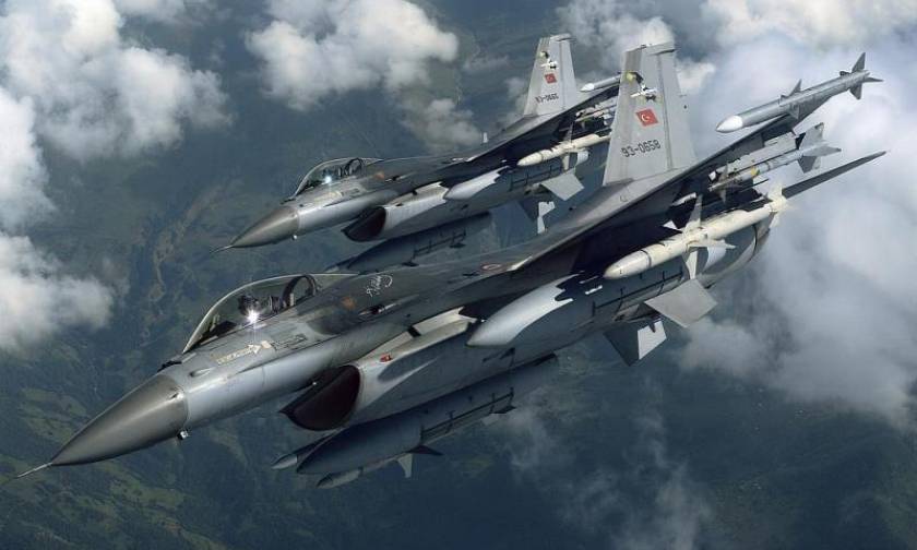 Εντείνουν τις προκλήσεις οι Τούρκοι στο Αιγαίο: Νέα παραβίαση του εναερίου χώρου από τουρκικά F-16