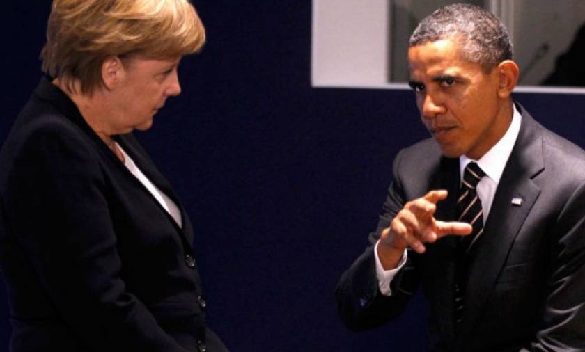 Συνάντηση Ομπάμα - Μέρκελ για την ελληνική κρίση
