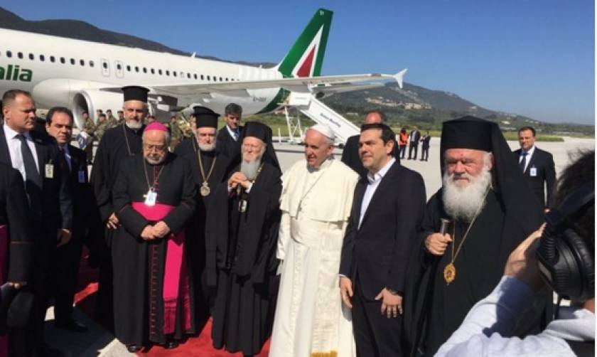 Μυτιλήνη - Τσίπρας: Η επίσκεψη του Πάπα αποτελεί σημαντική πρωτοβουλία σε μια κρίσιμη στιγμή
