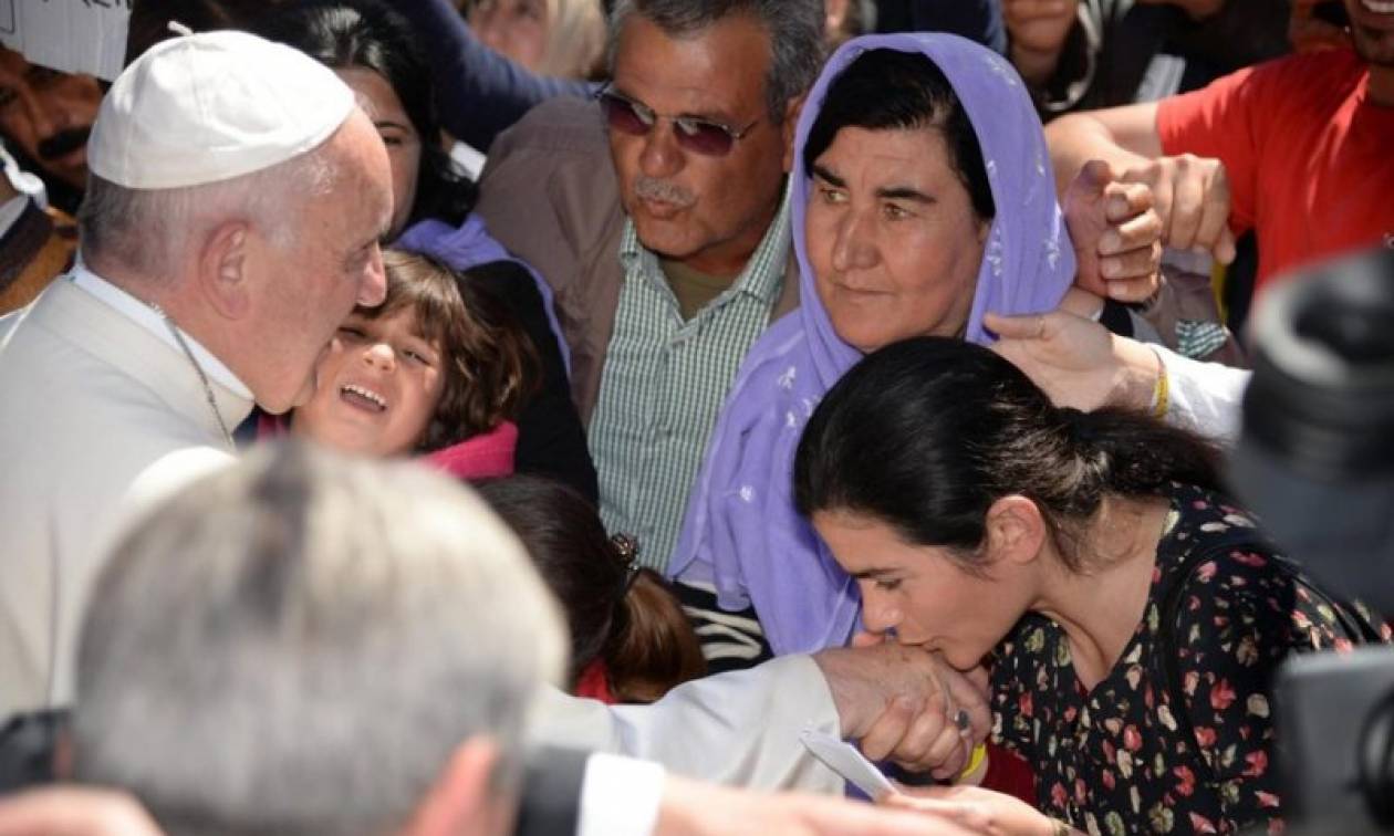 Πάπας Φραγκίσκος: Η επίσκεψή μου στη Μυτιλήνη σύμβολο ενότητας όλων των μαθητών του Κυρίου (Vid)