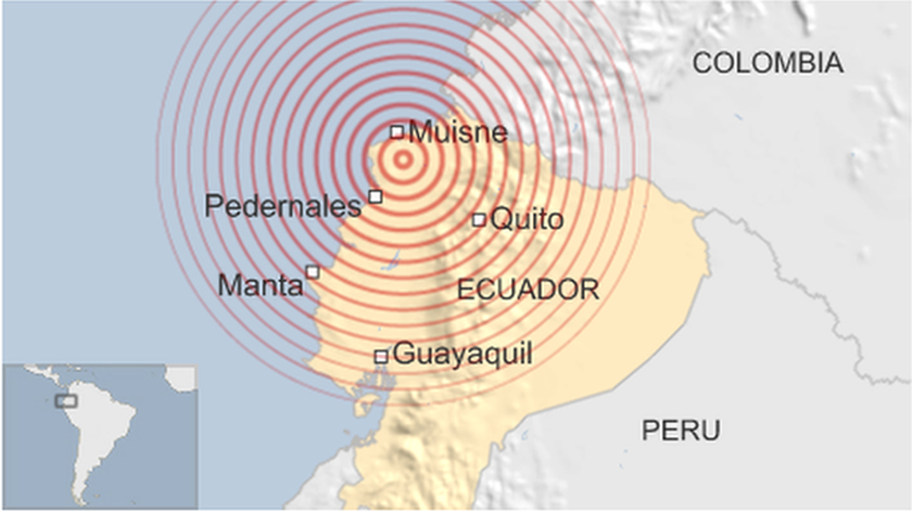 Ισημερινός: Αυξάνονται διαρκώς οι νεκροί από τον σεισμό - Στους 233 ο απολογισμός (Pics & Vids)