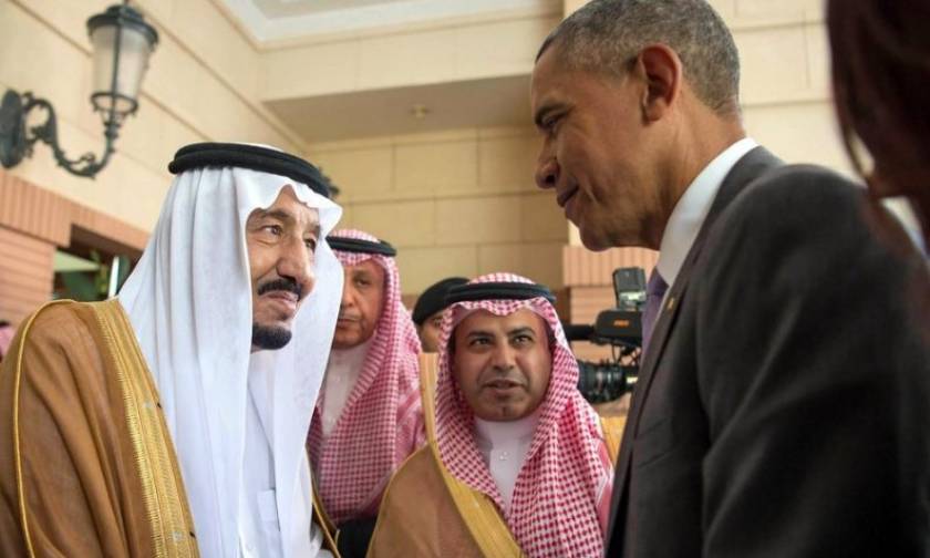 Σαουδική Αραβία: Ο Ομπάμα και ο βασιλιάς Σαλμάν συζητούν για τον πόλεμο κατά του ISIS (Vid)