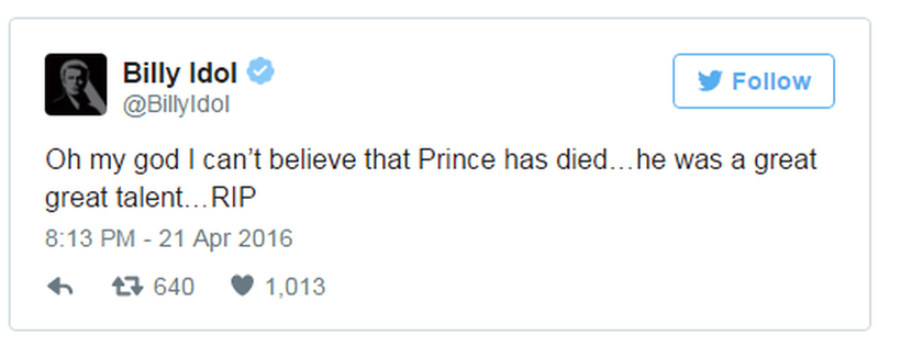 Prince: Διάσημοι καλλιτέχνες αποχαιρετούν τον Mr «Purple Rain»