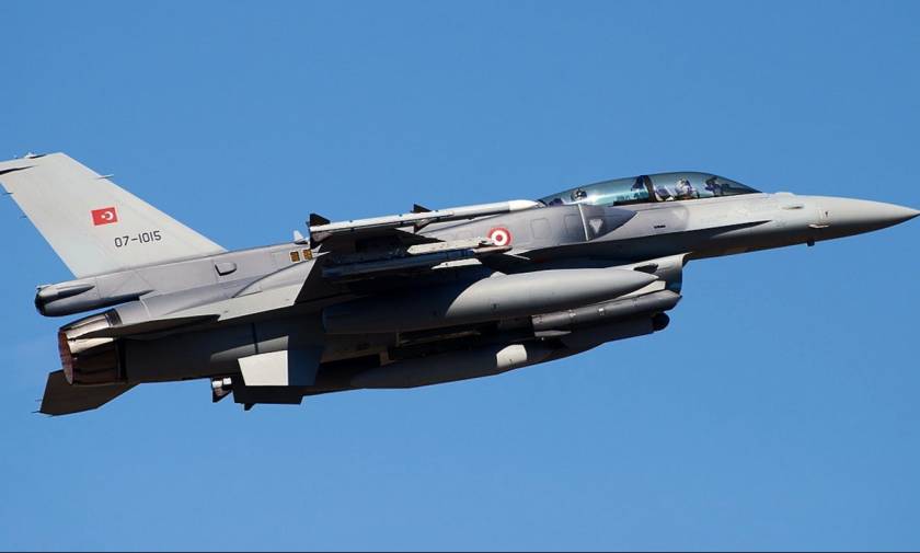 Νέες παραβιάσεις από τουρκικά F-16 στο Αιγαίο