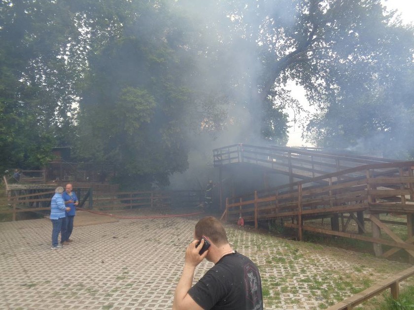 Ανήμερα του Πάσχα πήρε φωτιά το σπίτι του Άη Βασίλη στα Τρίκαλα! (pics+vid)