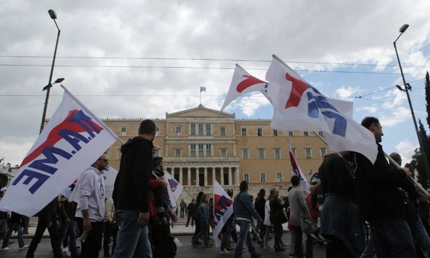 Greece brought to standstill by 48-hour strike as Christine Lagarde demands immediate talks on debt