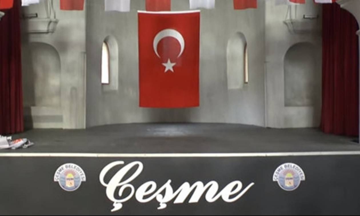 Απίστευτη πρόκληση από τους Τούρκους: Έστησαν παζάρι σε χριστιανικό ναό στο Τσεσμέ