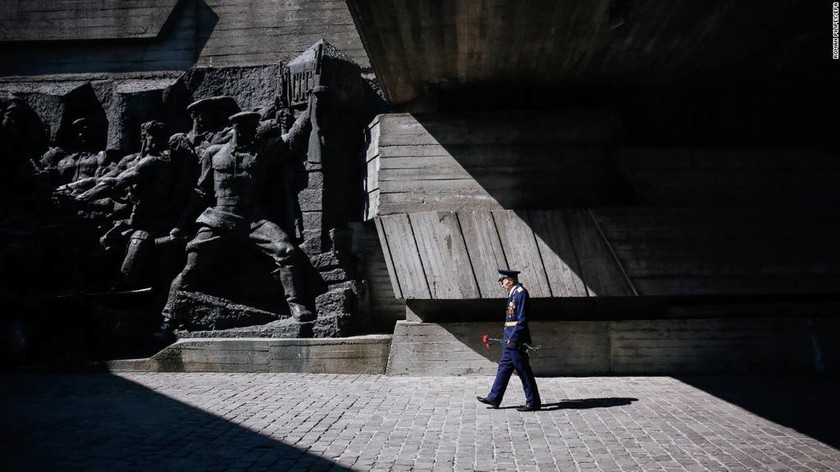 Το μνημείο πεσόντων του Β' Παγκοσμίου Πολέμου στο Κίεβο της Ουκρανίας
