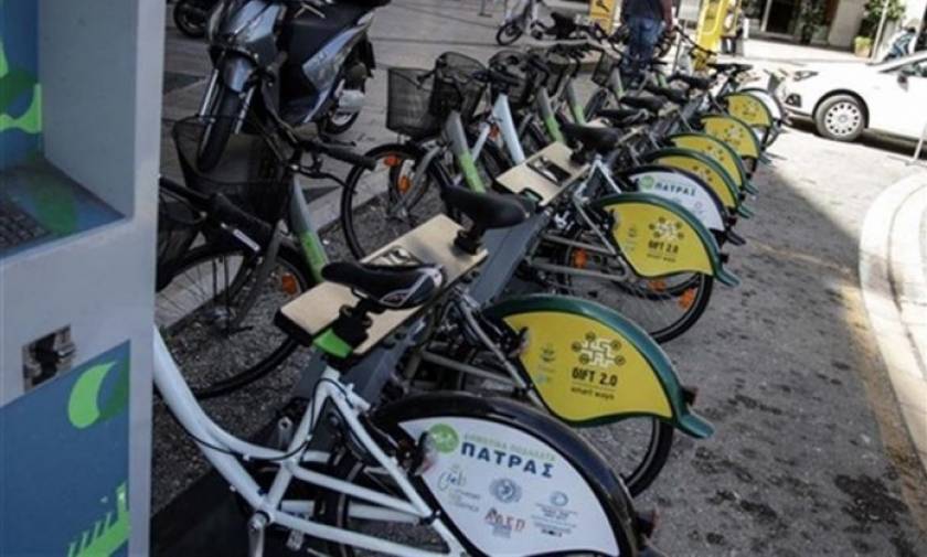 Δωρέαν μετακινήσεις με ποδήλατα στην Πάτρα από τη Δευτέρα