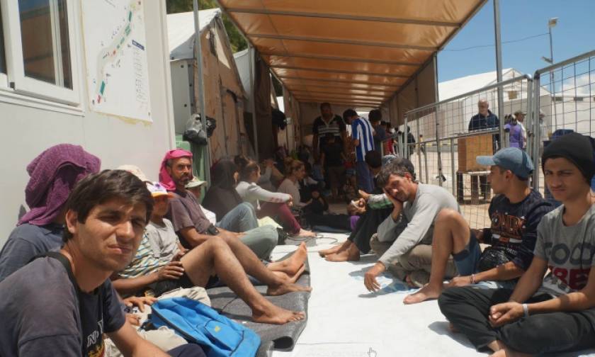 Χίος: Απεργία πείνας κατά των κλειστών συνόρων (vid)