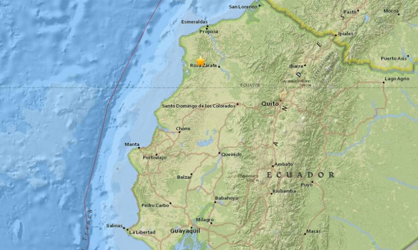 Ισημερινός: Ζημιές και πανικό προκάλεσε ο μεταμεσονύχτιος σεισμός (video)