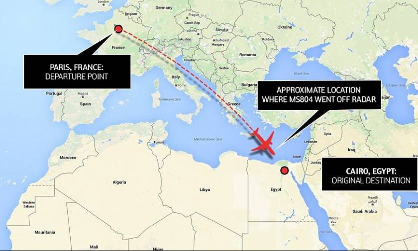 EgyptAir crash: 'Debris found' from flight MS804