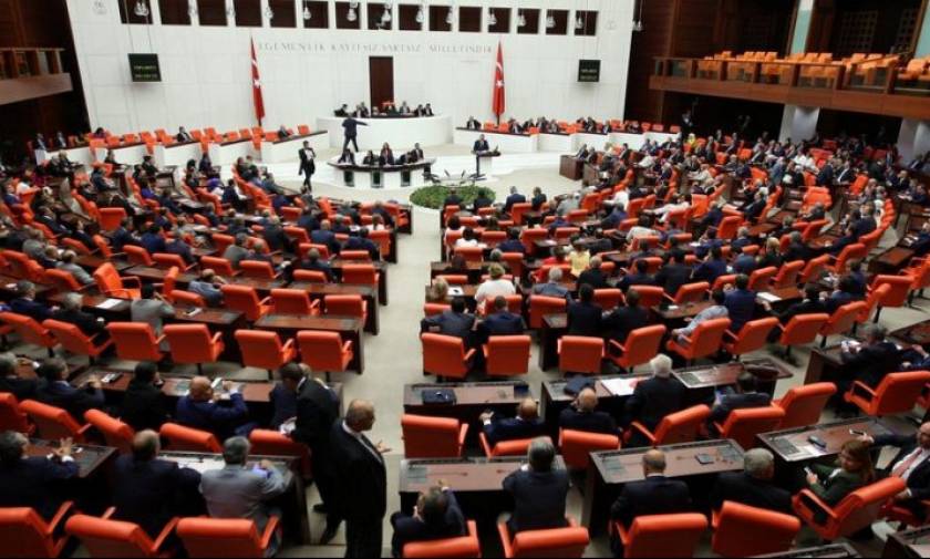Turkish parliament approves lifting lawmakers’ legal immunity