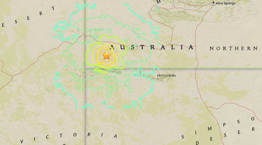 Έκτακτο: Ισχυρός σεισμός 6,2 Ρίχτερ στην κεντρική Αυστραλία
